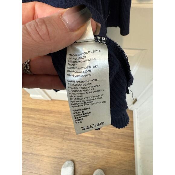 Free People we the free winter Sun tunic dress Blue Small - Picture 9 of 10